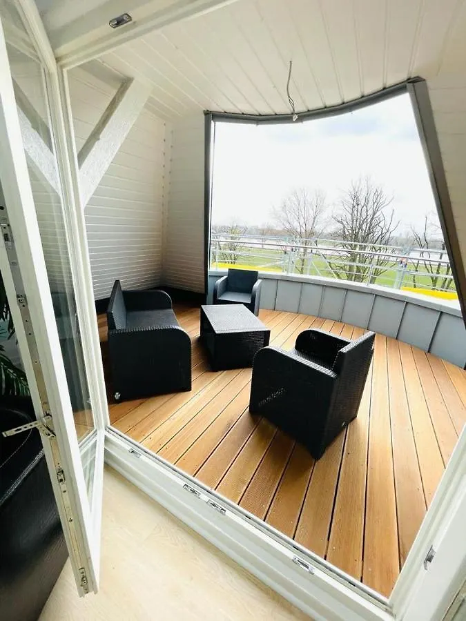 Luxury Rooftop Loft With River View 10Min To City Apartment Dusseldorf